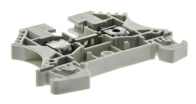 Standardowy zacisk na szynę DIN Weidmuller poziomy: PojedynczyŚruba WDU 41A 800 V