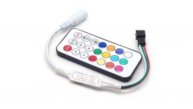 Kontroler diod adresowalnych WS2812 z pilotem RF