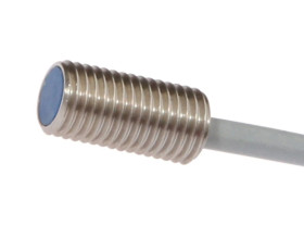 Czujnik indukcyjny M8x1 dł: 16 mm zabudowany Sn: 1,5 mm 10-30VDC PNP NO kabel 5m PUR IP67 IB0801A5