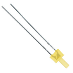 Orange 2mm Lighthouse Diffused LED