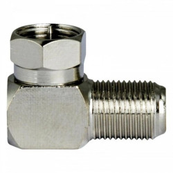 Przejściówka “F żeńskie – męskie Kątowe 3816