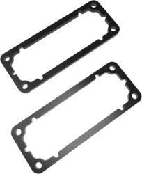 Seal, silicone, (L) 89 mm, black, for series 1550A, 1550AEGASKET