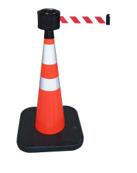 Pomarańczowy, biały, 1,05 m, PVC