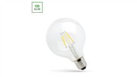 Żarówka Led Glob G125 E27 8.5W 1150Lm Cog 2700K Clear Dimmable