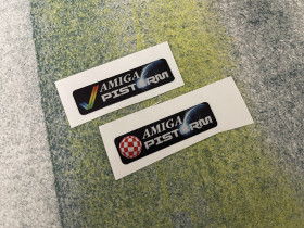 Amiga 600/1200 PiStorm 'Check' &amp;amp; 'Boing' badge