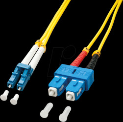 47472 Fibre optic cable LC/SC OS2 9/125µm 3m