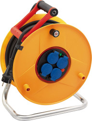 Bęben kablowy 40m 4 gniazda Szpula kablowa typ Typ E - gniazdo francuskie Typ E – francuski 230 V