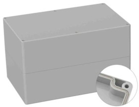 Obudowa ogólnego użytku ekranowana Szary IP66 Silikon, 160 x 250 x 150mm, RS PRO 5U3