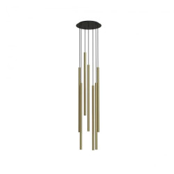 Lampa wisząca LASER SOLID BRASS VII 7668 Nowodvorski Lighting