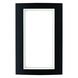 KNX Ramka z dużym wycięciem Berker B.3 alu czarny/biały 13093025