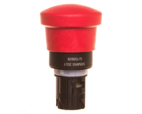 Przycisk bezpieczeństwa 22mm tworzywo czerwony 40mm odbl przez pociągniecie IP69k SIRIUS ACT 3SU1000-1HA20-0AA0