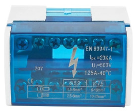 Blok rozdzielczy 2x7 Mostek łączeniowy 207 VCX