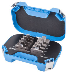 Zestaw podkładek regulacyjnych SKF grubość 0.1 mm, 0.2 mm, 0.4 mm, 0.05 mm, 0.5 mm, 0.7 mm, 0.25 mm, 1 mm, 2 mm Stal