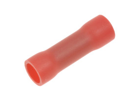 Konektor; 0,5÷1,5mm2; rurkowa; izolowany; KRRIR; czerwony; proste; na przewód; cynowane; zaciskany; 1 tor