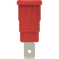 Electro Pjp 3286-Cd1-R Push-Fit Safety Socket Red 1Pc Jack Plugs