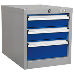 Sealey API16 Industrial Triple Drawer Unit for API Series Workbenches