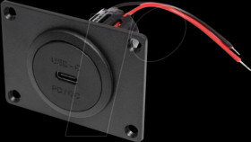 67362550 Car - Power USB-C built-in socket PD/QC, without LED, with mount