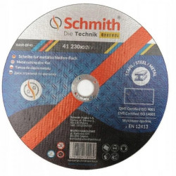 Tarcza do cięcia metalu 230x3,2 mocna Schmith