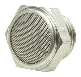 Tłumik hałasu , G 1/2 męskie Gwintowany 1/2 in Stal nierdzewna Legris