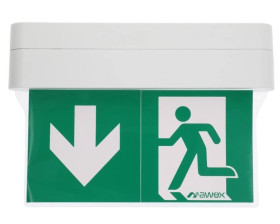 Oprawa ARROW LED 1W 1h dwuzadaniowa AT biała ARN/1W/C/1/SA/AT/WH