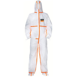 uvex 8909411 Disposable Overall White L Chemical Protection 4B