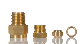 Złączka pneumatyczna R 1/4 męskie Wciskane 1/4 cala Norgren Adapter gwintowany prosty R 1/4 męskie