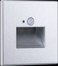 93134 Edge Quadro recessed wall light, 1.2 W, 25 lm, 2700 K, square, c