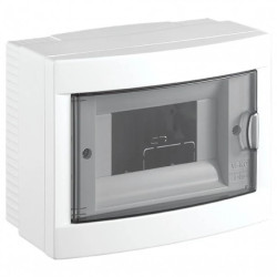 Rozdzielnica natynkowa 1-Rzędowa 8-Modułowa IP40 Drzwi Transparentne 90912108 Viko by Panasonic