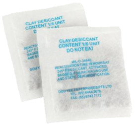 Desiccant bag, with clay, 70 g, weldable, BK0702011