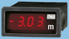 Woltomierz cyfrowy DC LED Gossen Müller & Weigert 3.5-cyfr