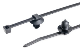 Opaska kablowa długość 160mm szerokość 4,6 mm HellermannTyton Nylon 66