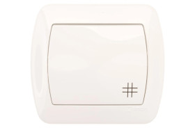 Simon Akord Łącznik krzyżowy biały AW7/11