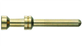 Styk Han Męski Złocony 0,5Mm 16A 09330006122