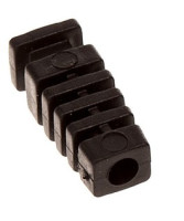 ODGIETKA-4 Odgiętka na kabel wychodzący z obudowy 4mm - czarna