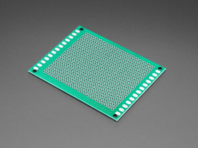 Adafruit Universal Proto-board PCB 6cm x 8cm - 2mm pitch