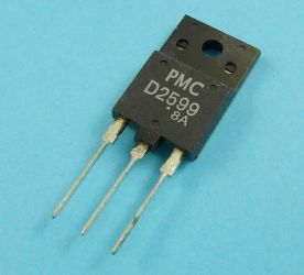2SD-2599 NPN 3,5A/600V/40W TOP3 TRANZYST