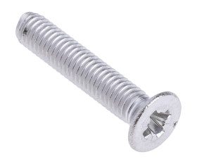 Śruby maszynowe M3 łeb z łbem stożkowym Stal nierdzewna długość 16.0mm skok 0.50mm