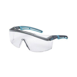 uvex 9164275 astrospec safety glasses UV protection EN166/170 blue-grey