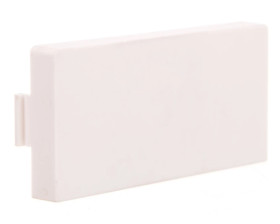 TouchMe Moduł 1/2 zaślepka biała TMZASW