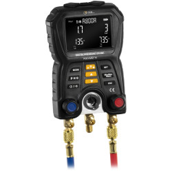 PCE Instruments PCE-HVAC 10 Pressure Meter 60 bar two-way valve block 3 conn