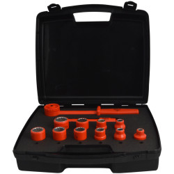 ITL Insulated UKC-03100 Insulated Socket Set of 12 1/2in Drive