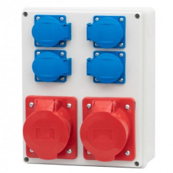 Rozdz Gn.32/5 16/5 230Vx4 IP44 R-240 F-ELE F3.0100