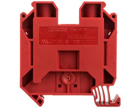 Złączka szynowa 2-przewodowa 35mm2 czerwona UT 35 RD 3044227 /50szt./