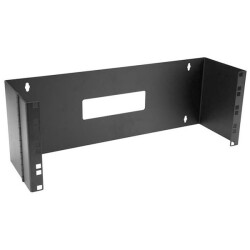 StarTech.com WALLMOUNTH4 4U 19in Hinged Wall Mounting Bracket for Patch Panels
