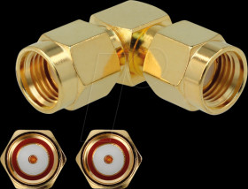 89962 Adapter RP-SMA plug &gt; RP-SMA plug