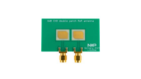 Dual Patch Antenna for UWB CH9 Applications