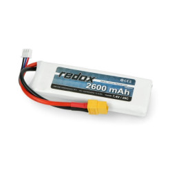 Pakiet Li-Pol Redox 2600mAh 20C 2S 7,4V