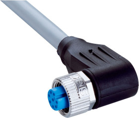 Złącze i kabel ze złączem Złącze M12 liczba rdzeni 8 długość 5m Rodzaj A Żeńskie