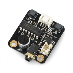 DFRobot Gravity - ISD1820 - moduł do nagrywania dźwięku