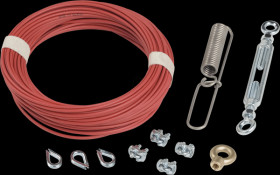 XY2CZ9325 Mounting kit, Ø 3.2 mm for XY2 CE, cable length 25 m.